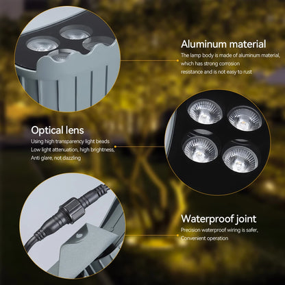 Outdoor Tree Hugging LED Lamps