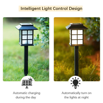 8 Pack Solar Pathway Garden Lights