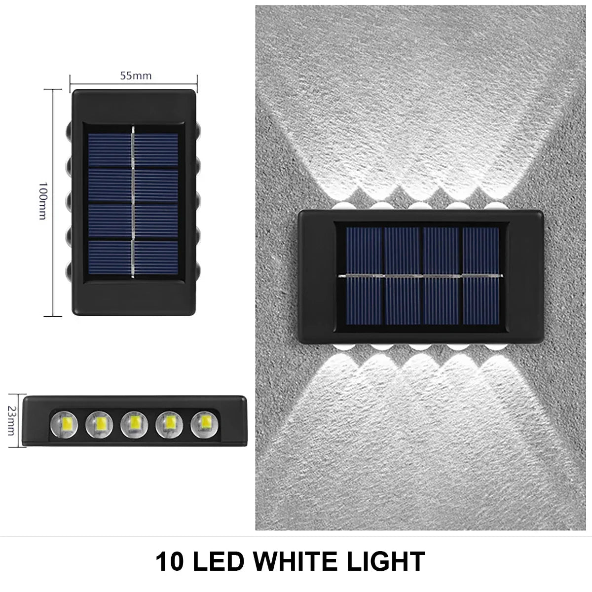 Waterproof Solar Outdoor Wall Lamp