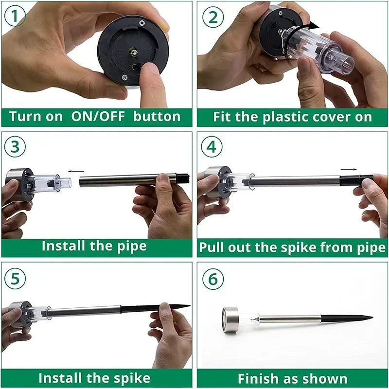 Solar Garden Pathway Lighting
