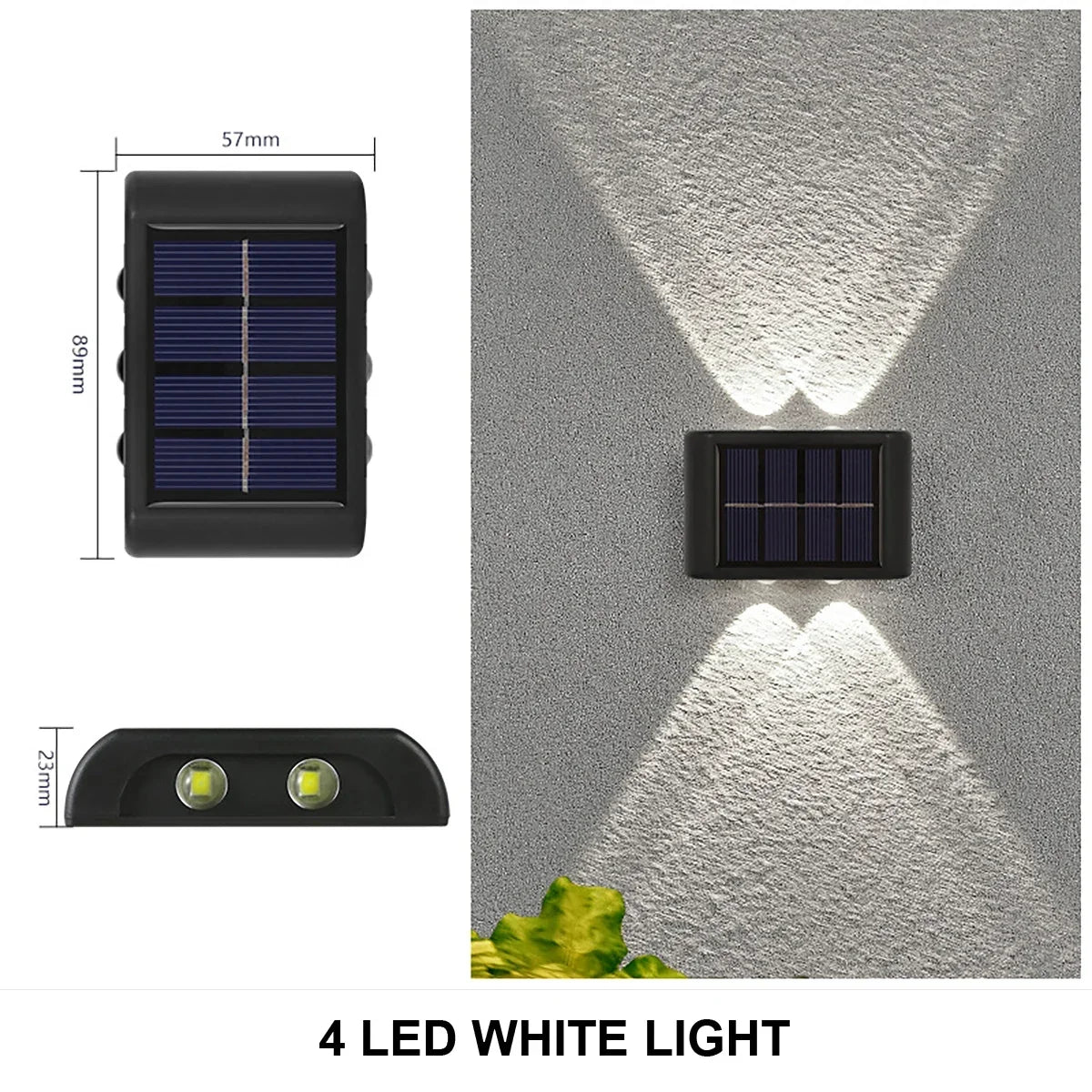 Waterproof Solar Outdoor Wall Lamp