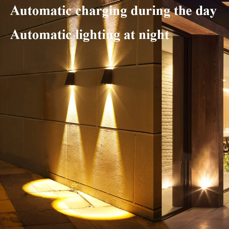 Outdoor Waterproof Solar Wall Light