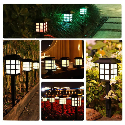 8 Pack Solar Pathway Garden Lights