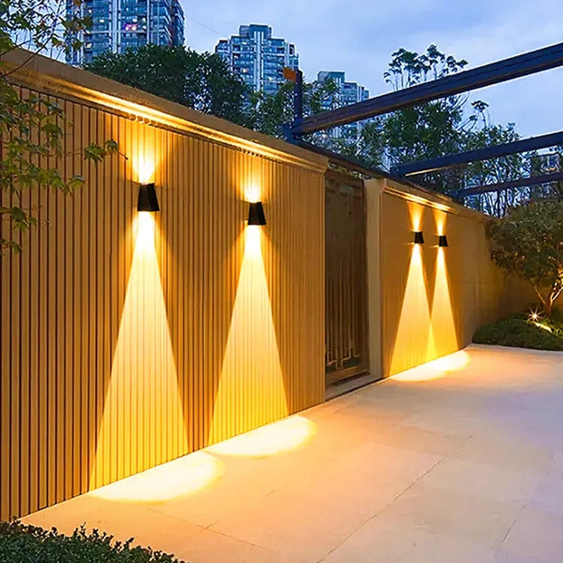 Outdoor Waterproof Solar Wall Light