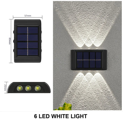 Waterproof Solar Outdoor Wall Lamp