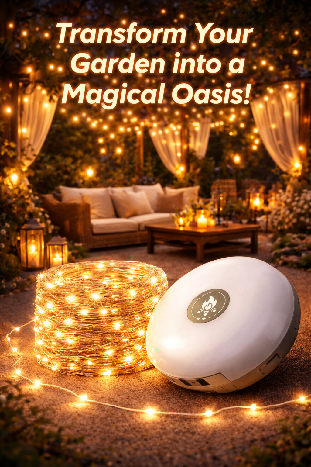 Roll-out LED String Power Bank