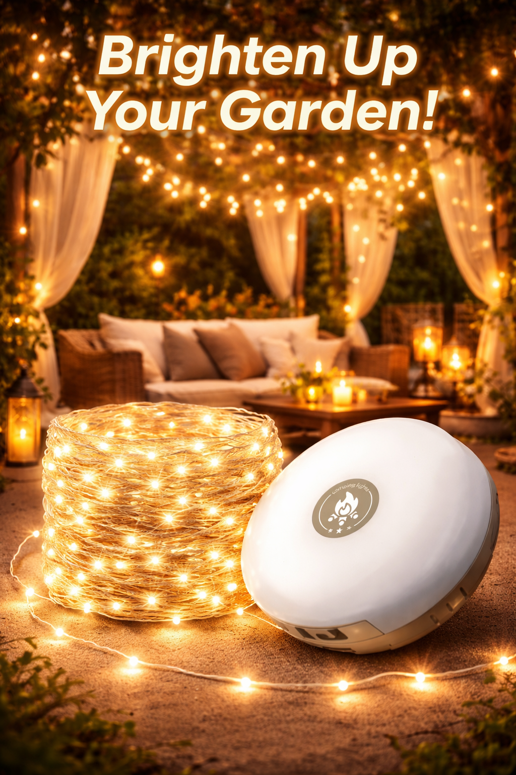 Roll-out LED String Power Bank