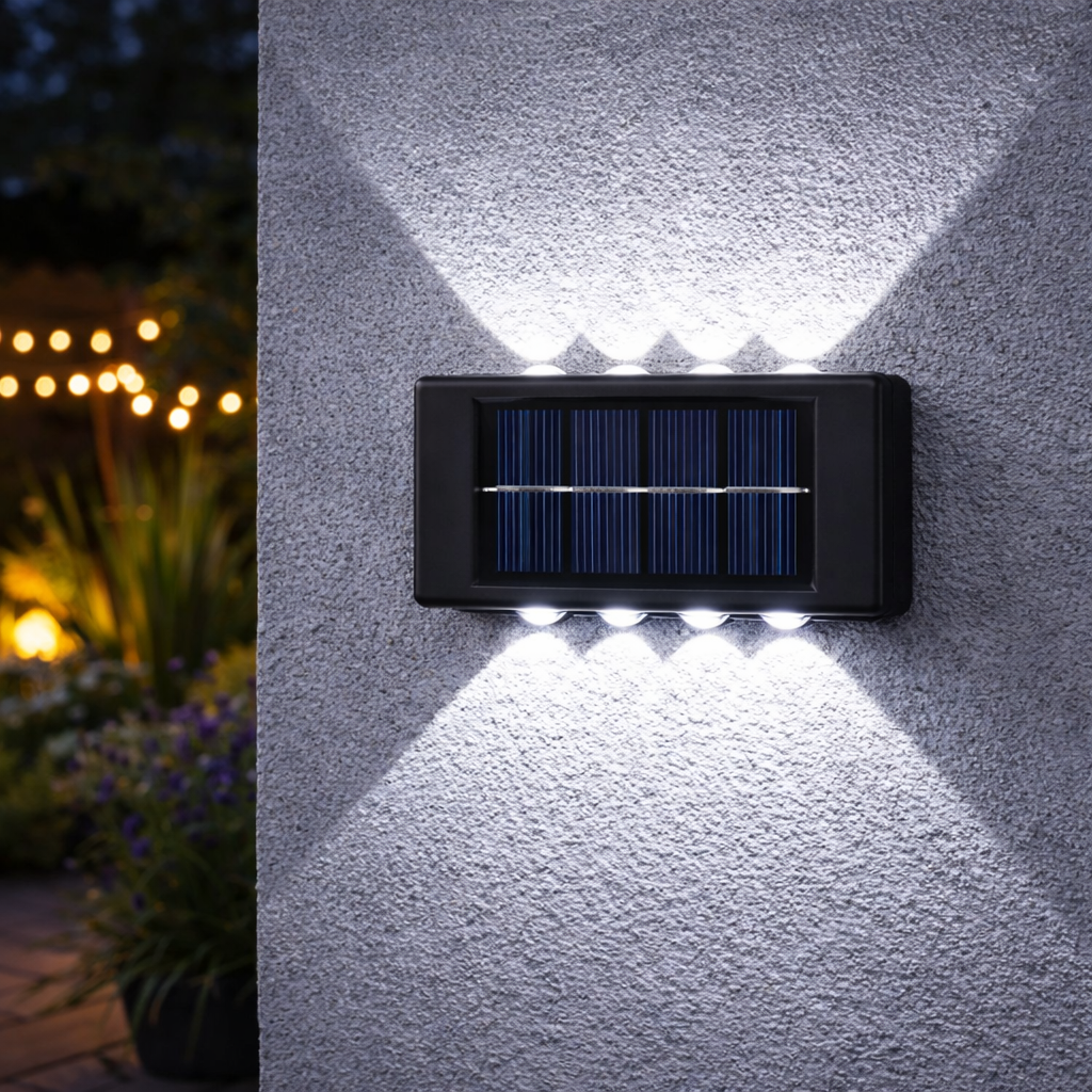 Waterproof Solar Outdoor Wall Lamp