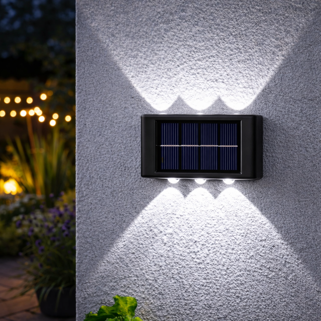 Waterproof Solar Outdoor Wall Lamp